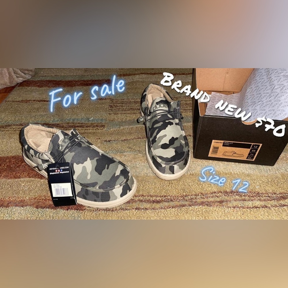 Camo Heydudes
